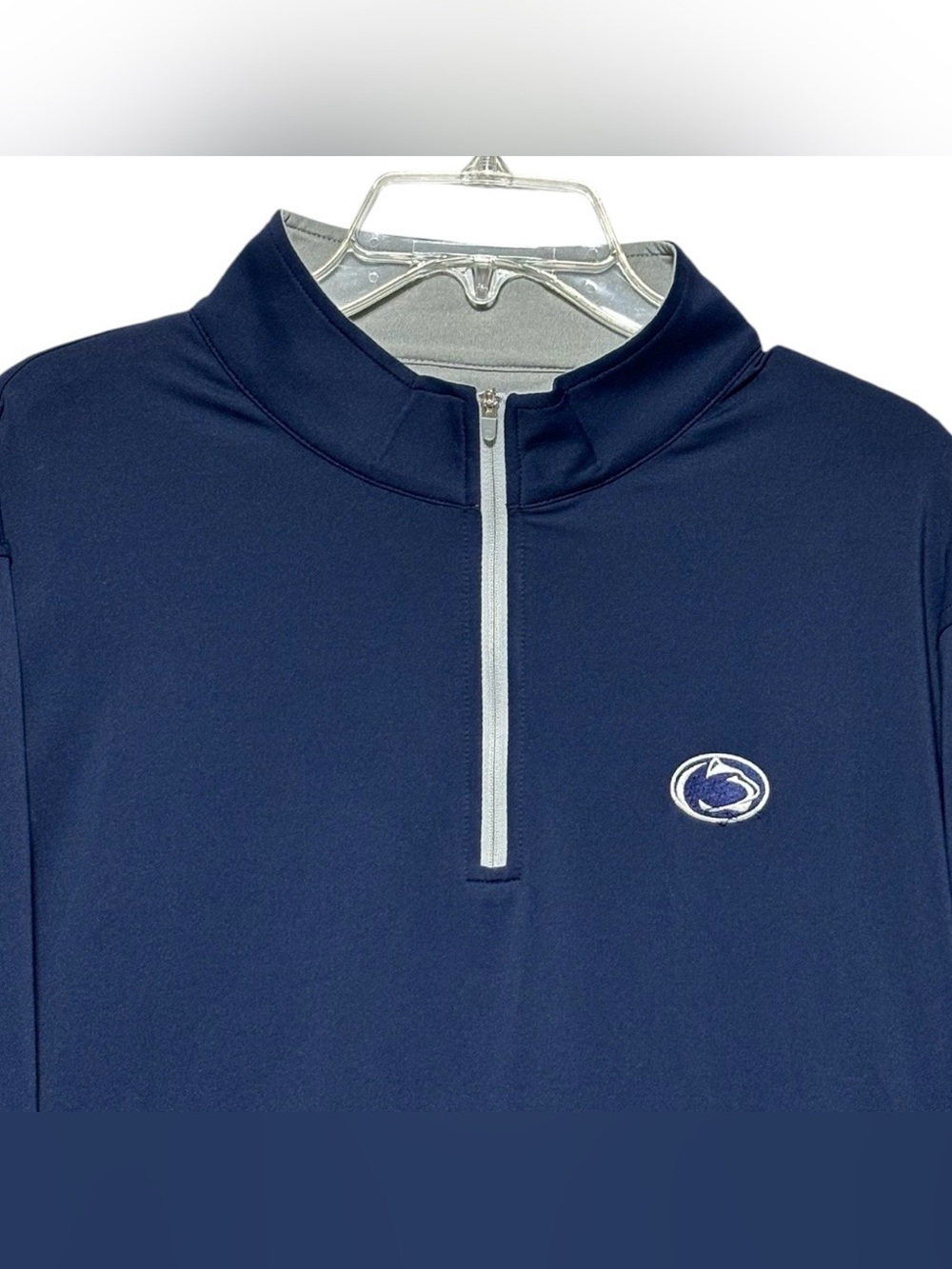 Peter Millar Penn State Nittany Lion Size XL 1/4 Zip Performance Golf Pullover